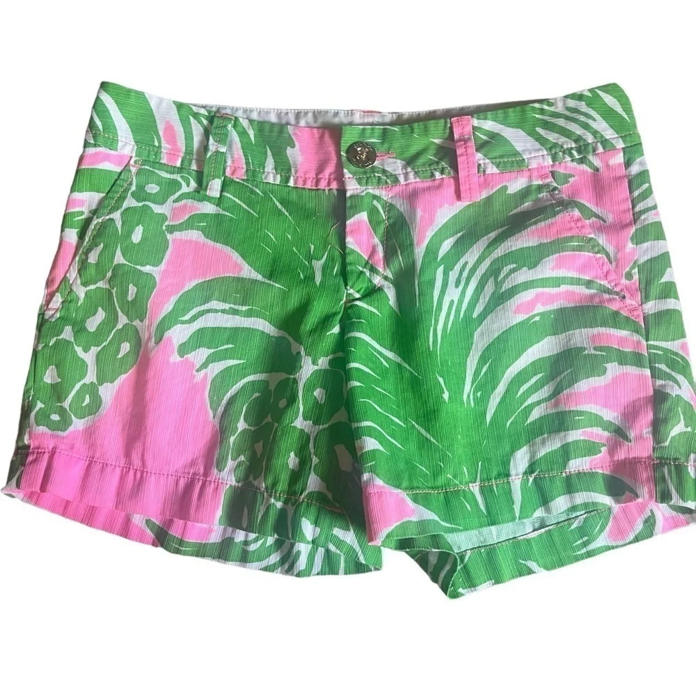 LILLY PULITZER‎ Pink Pout Flamenco Callahan Shorts